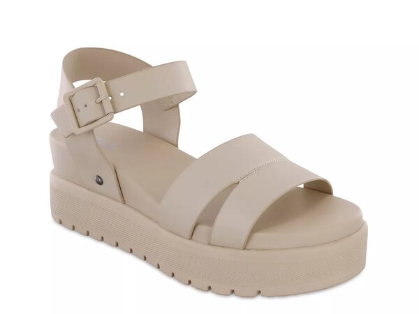 ミア レディース シューズ サンダル プラットフォーム Mia Maya Platform Sandal Off White オフホワイト｜ReVida 店