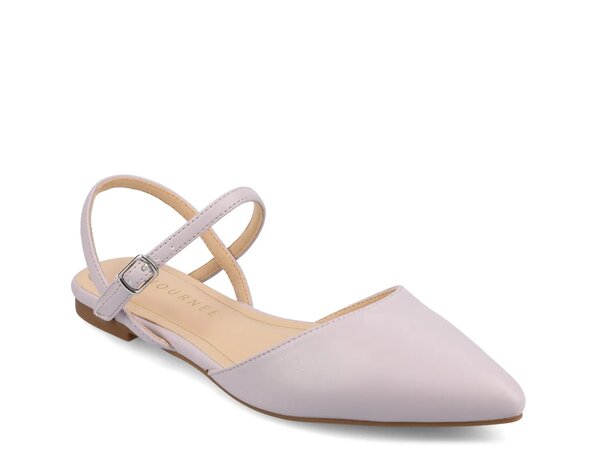 ジャーニー レディース シューズ パンプス Journee Martine Flat Pale Lilac Purple パープル