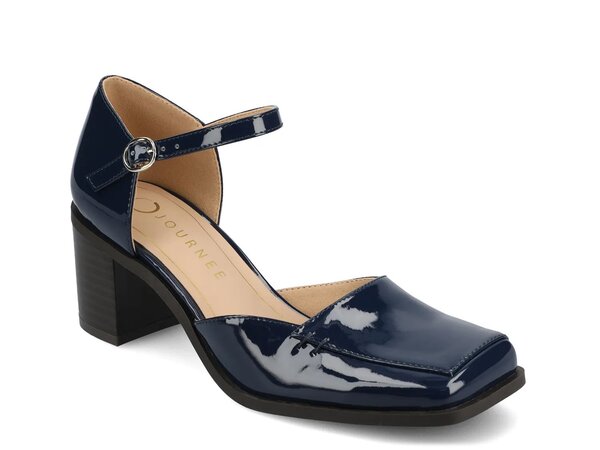 ジャーニー レディース シューズ パンプス Journee Evangeline Pump Navy ネイビー