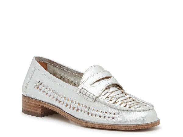ヴィンスカムート レディース シューズ スリッポン・ローファー Vince Camuto Calie Loafer Silver Metallic シルバー