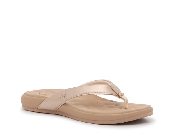 リーフ レディース シューズ サンダル Reef Cushion Harmony Flip Flop Gold Metallic ゴールド