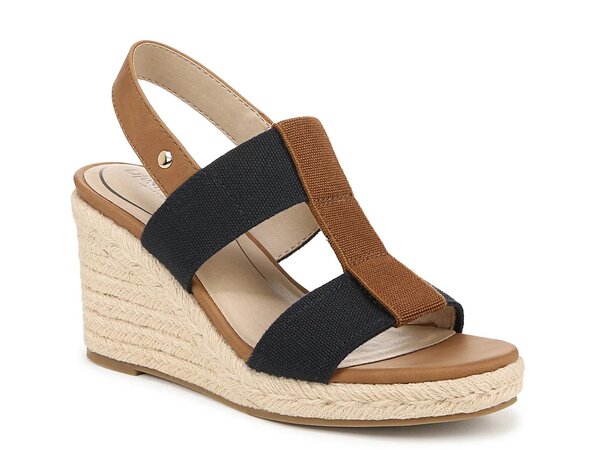 ライフストライド レディース シューズ サンダル トール LifeStride Tallulah Espadrille Wedge Sandal Navy/Tan ネイビー｜ReVida 店 14,288円