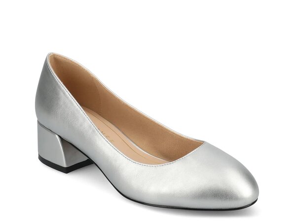 ジャーニー レディース シューズ パンプス Journee Saarii Pump Silver Metallic シルバー|ReVida 店