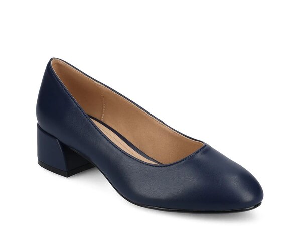 ジャーニー レディース シューズ パンプス Journee Saarii Pump Navy ネイビー｜ReVida 店