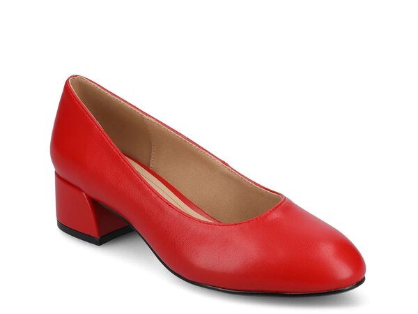 ジャーニー レディース シューズ パンプス Journee Saarii Pump Red レッド|ReVida 店