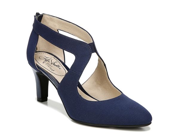 ライフストライド レディース シューズ パンプス LifeStride Giovanna 2 Pump Navy Fabric ネイビー｜ReVida 店