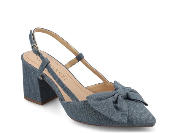 ジャーニー レディース シューズ パンプス Journee Tailynn Pump Blue Denim デニム｜ReVida 店