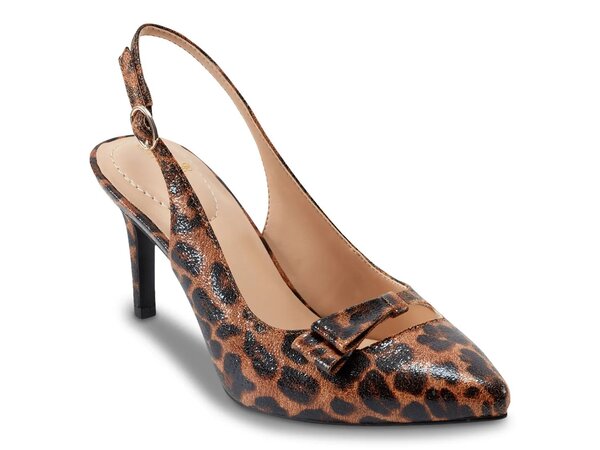 バンドリーノ レディース シューズ パンプス Bandolino Gelli Pump Brown/Black Leopard Print ブラック