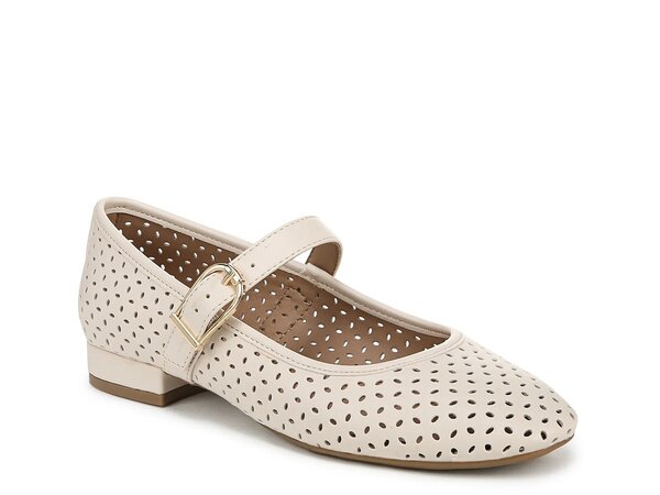 ライフストライド レディース シューズ パンプス LifeStride Cameo Mary Jane Flat Cream クリーム