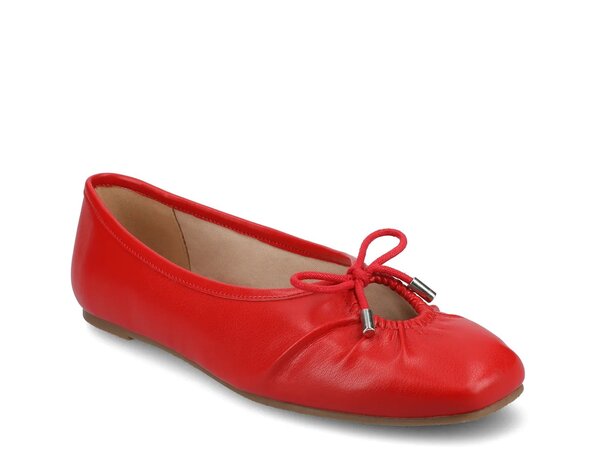 ジャーニー レディース シューズ パンプス Journee Callee Ballet Flat Red レッド