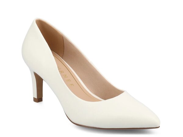 ジャーニー レディース シューズ パンプス Journee Scylee Pump White ホワイト
