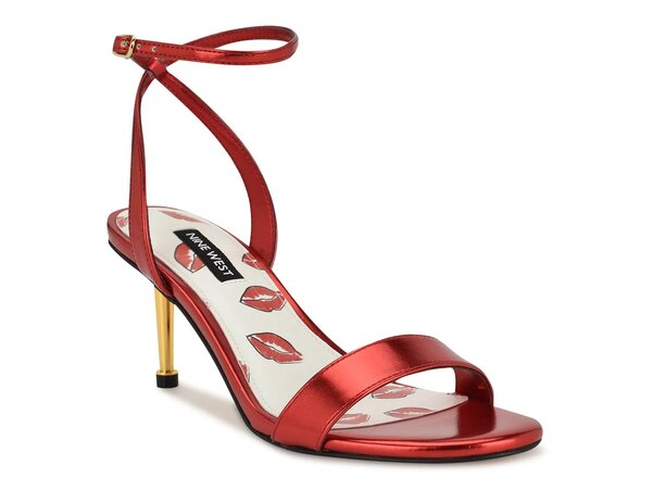 ナインウェスト レディース シューズ サンダル Nine West Anny Sandal Wine Red Multicolor レッド