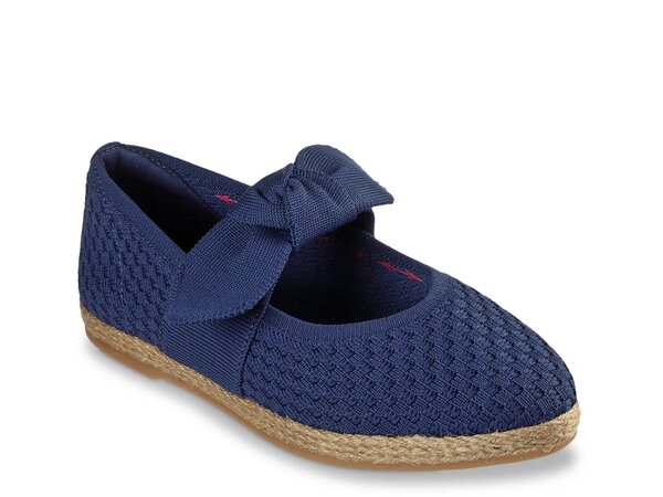 スケッチャーズ レディース シューズ パンプス Skechers Cleo Espadrille Mary Jane Navy ネイビー
