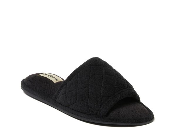 ディアフォームズ レディース シューズ サンダル Dearfoams Beatrice Slide Slipper - Women's Black ブラック｜ReVida 店