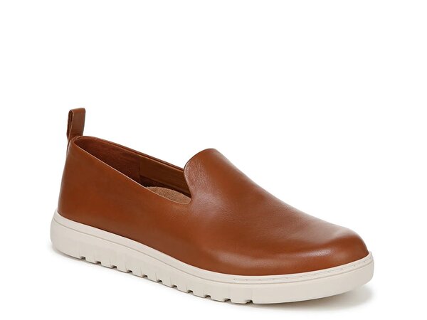 バイオニック レディース シューズ スリッポン・ローファー Vionic Uptown Willa Slip-On Tan Leather タン