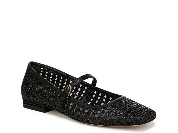 フランコサルト レディース シューズ パンプス Franco Sarto Tinsley Mary Jane Flat Black ブラック｜ReVida 店