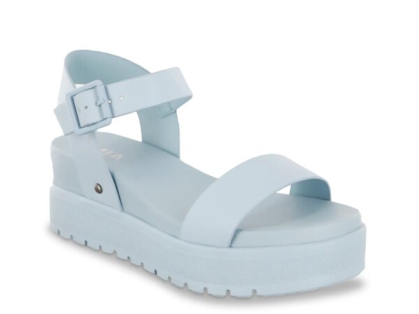 ミア レディース シューズ サンダル プラットフォーム Mia Kayci Platform Wedge Sandal Blue ブルー|ReVida 店