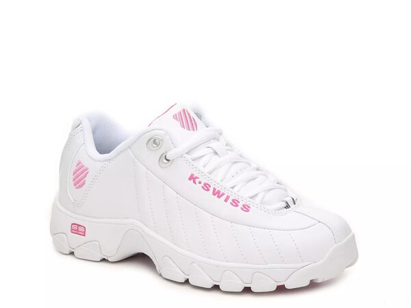 ケースイス レディース シューズ スニーカー K-Swiss ST329 CMF Sneaker - Women's White/Pink ホワイト