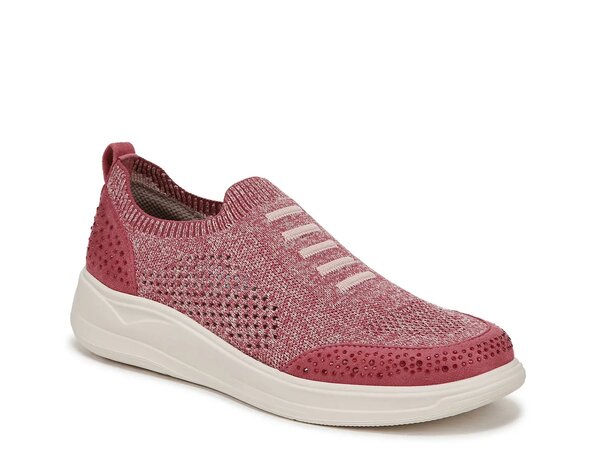 ライフストライド レディース シューズ スリッポン・ローファー スニーカー LifeStride Timeless Bright Slip-On Sneaker Red レッド