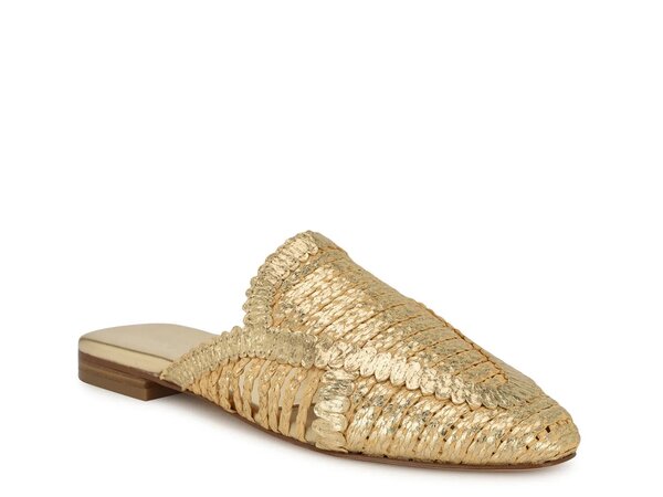 ナインウェスト レディース シューズ サンダル Nine West Campton Mule Gold Metallic ゴールド