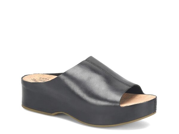 コークイーズ レディース シューズ サンダル プラットフォーム Kork-Ease Yazmin Platform Sandal Black ブラック｜ReVida 店
