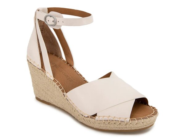 ケネスコール レディース シューズ サンダル Gentle Souls by Kenneth Cole Charli Wedge Sandal Off White Canvas オフホワイト|ReVida 店
