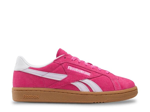 リーボック レディース シューズ スニーカー Reebok Club C Grounds UK Sneaker - Women\u0027s Hot Pink サクラ色