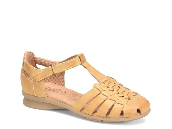 コンフォーティバ レディース シューズ パンプス Comfortiva Persa Flat Yellow 黄み 靴-レディース靴