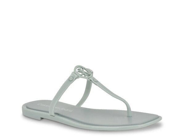カルバンクライン レディース シューズ サンダル Calvin Klein Edhen Sandal Dark Green グリーン