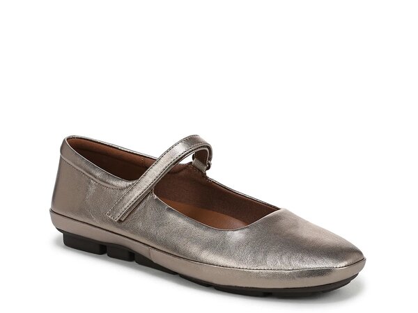 ナチュライザー レディース シューズ パンプス Naturalizer Behold Mary Jane Flat Gunmetal Pewter ピューター｜ReVida 店