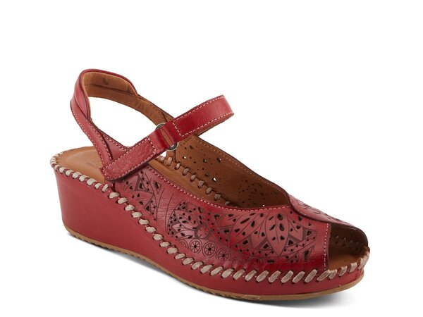 スプリングステップ レディース シューズ サンダル Spring Step Santonio Wedge Sandal Red レッド 27,820円