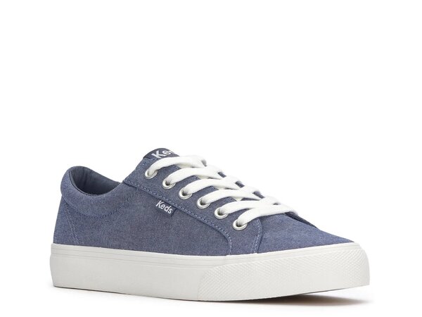 ケッズ レディース シューズ スニーカー Keds Jump Kick Sneaker Navy Chambray ネイビー｜ReVida 店