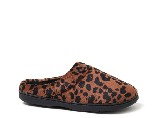ディアフォームズ レディース シューズ サンダル Dearfoams Darcy Clog Slipper - Women\u0027s Brown Leopard Print 赤銅色 サンダル-靴