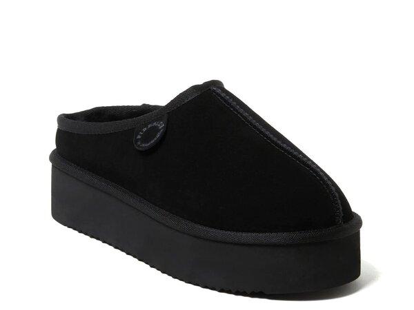 ディアフォームズ レディース シューズ サンダル プラットフォーム Dearfoams Queenstown Platform Slipper - Women's Black ブラック｜ReVida 店