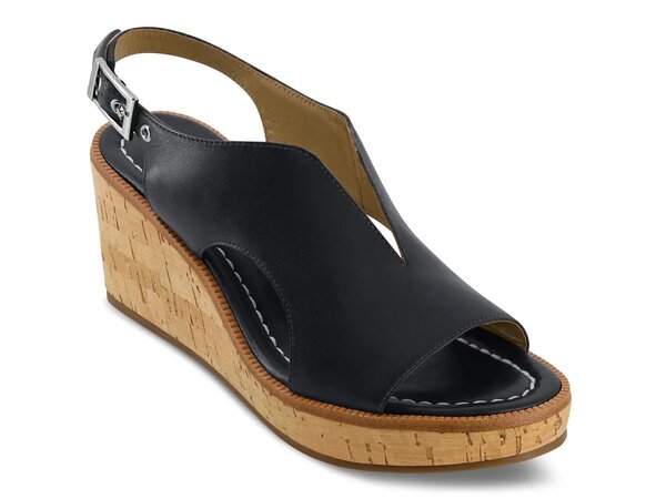 ベルナルド レディース シューズ サンダル Bernardo Kuarta Wedge Sandal Navy ネイビー