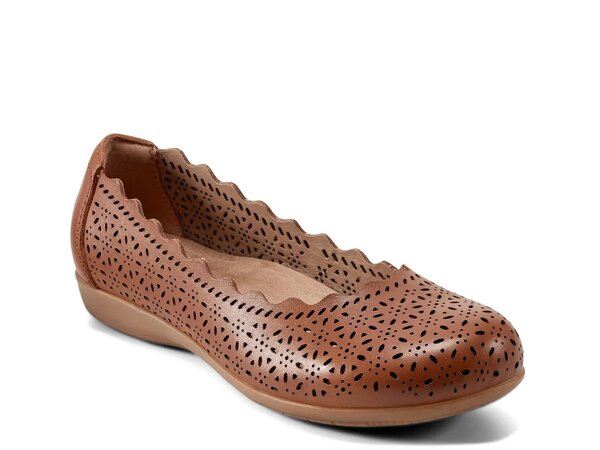 アース レディース シューズ パンプス Earth Bria Flat Dark Brown ブラウン|ReVida 店