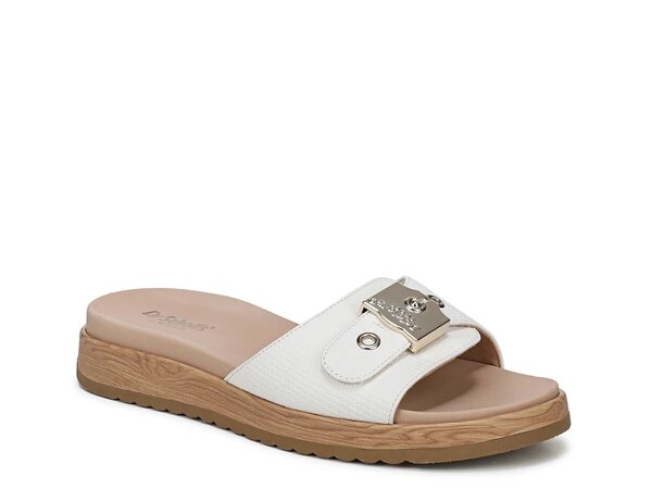 ドクター・ショール レディース シューズ サンダル Dr. Scholl's Icon Now Wedge Sandal White ホワイト
