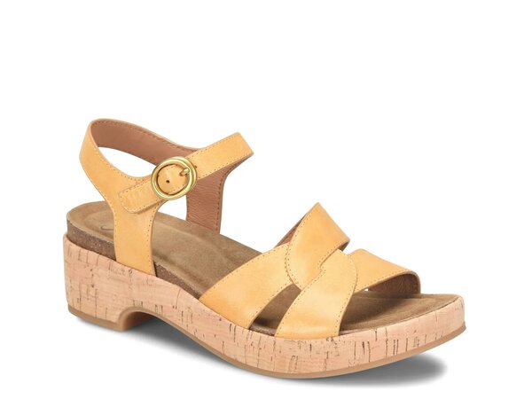 ソフト レディース シューズ サンダル キャップ Sofft Capri Sandal Yellow イエロー