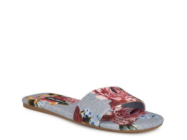 ナインウェスト レディース シューズ サンダル Nine West Lolipop Sandal Light blue Denim デニム