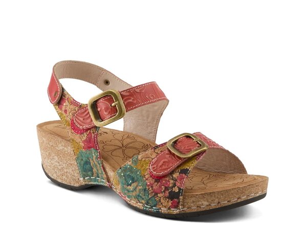 ラリティステ レディース シューズ サンダル L'Artiste Osuna Sandal Red レッド