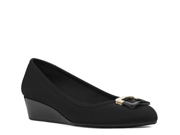 バンドリーノ レディース シューズ パンプス Bandolino Tad 2 Wedge Pump Black ブラック|ReVida 店