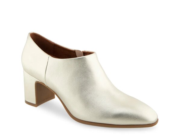 エアロソールズ レディース シューズ ブーツ・レインブーツ Aerosoles Melina Bootie Gold Metallic ゴールド