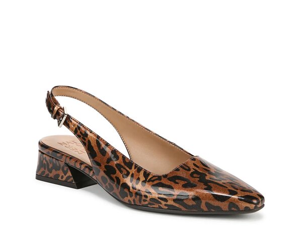 ナチュライザー レディース シューズ パンプス Naturalizer Ginger Pump Brown Cheetah Print Patent Synthetic ブラウン