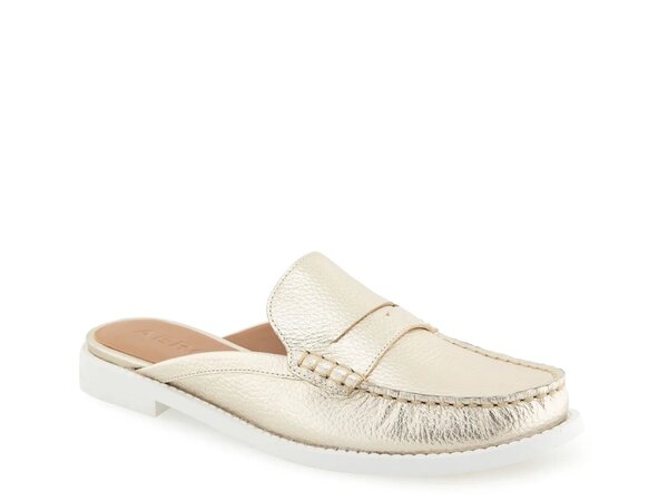 エアロソールズ レディース シューズ パンプス Aerosoles Salome Mule Gold Metallic Leather ゴールド