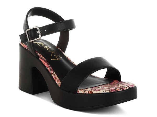 ロンドンラグ レディース シューズ サンダル London Rag Kolata Sandal Black ブラック