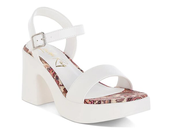 ロンドンラグ レディース シューズ サンダル London Rag Kolata Sandal White ホワイト｜ReVida 店