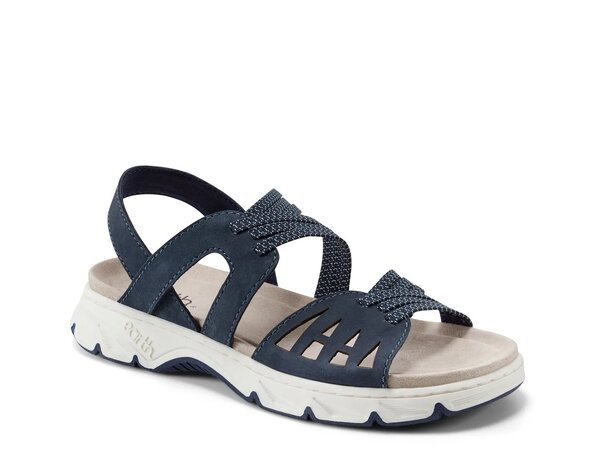 アース レディース シューズ サンダル Earth Vernon Sandal Blue ブルー｜ReVida 店