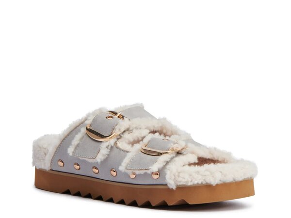アザレア ワン レディース シューズ サンダル Azalea Wang Tresor Slipper - Women's Light Grey グレー