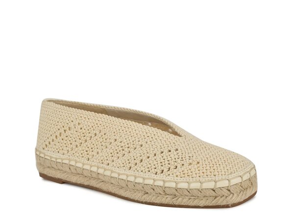 ナインウェスト レディース シューズ スリッポン・ローファー Nine West Rorie Espadrille Slip-On Cream クリーム