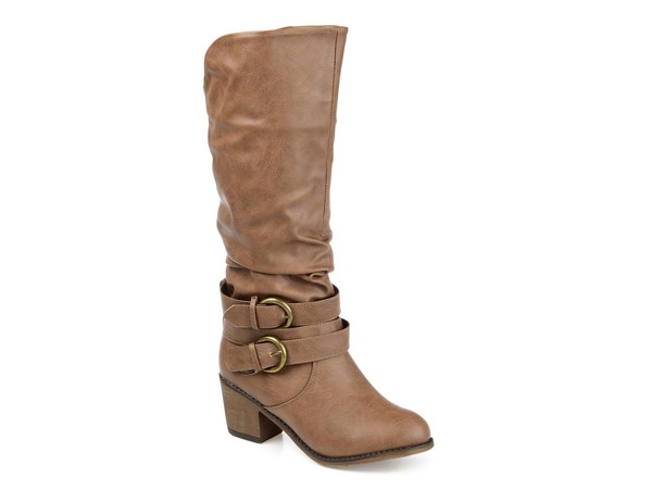 ジュルネ コレクション レディース シューズ ブーツ・レインブーツ Journee Collection Late Boot Taupe トープ｜ReVida 店